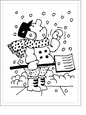 laminas para colorear dibujos del Invierno 23